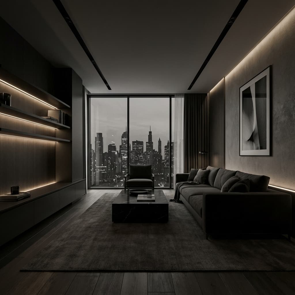 Luxury apartment interior